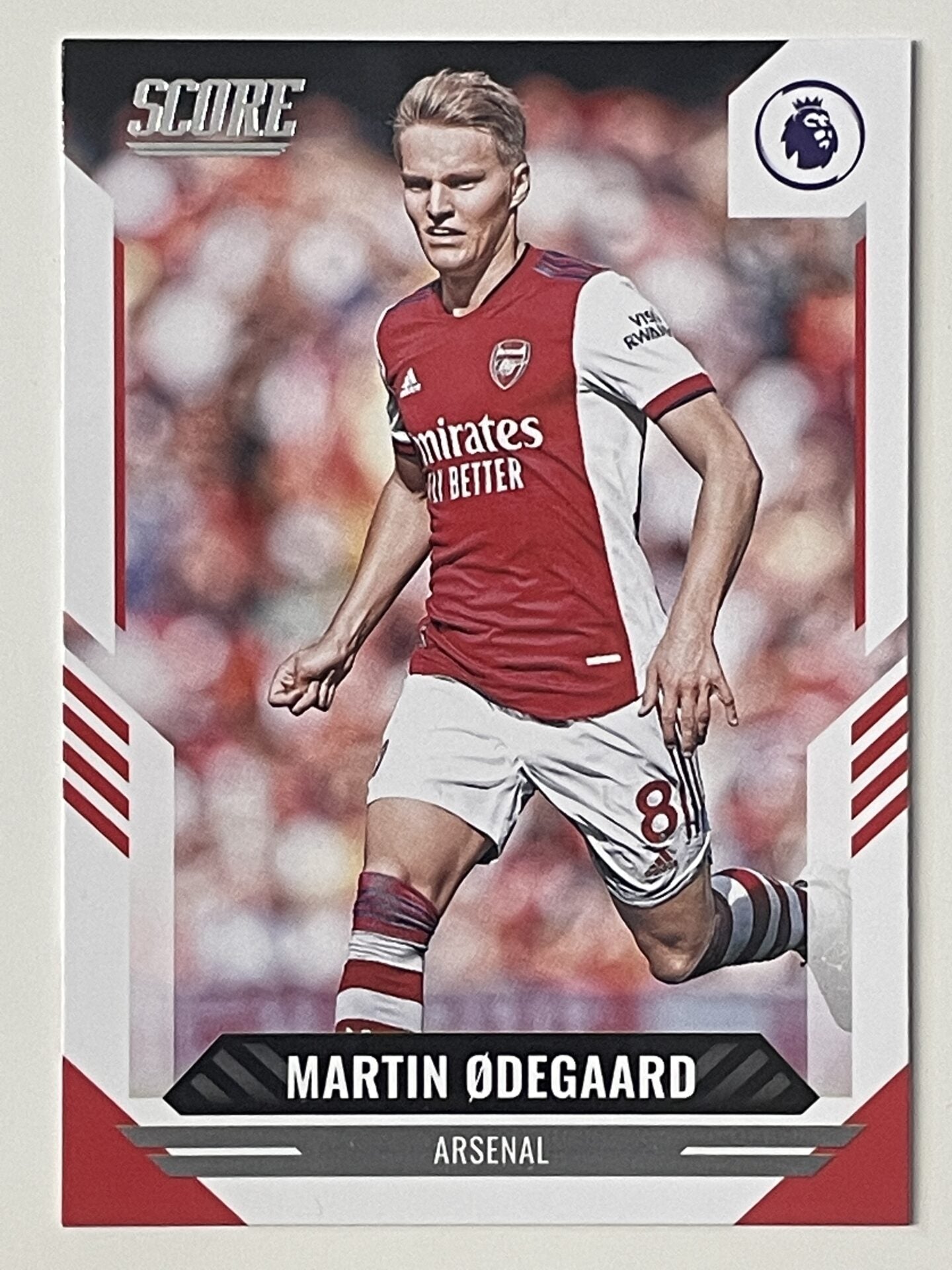 Martin Odegaard Arsenal Base Panini Premier League Score 2021 2022
