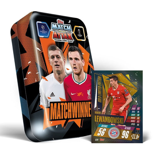 Match Winner Mega Tin – Topps Match Attax Champions League Football 2020:21