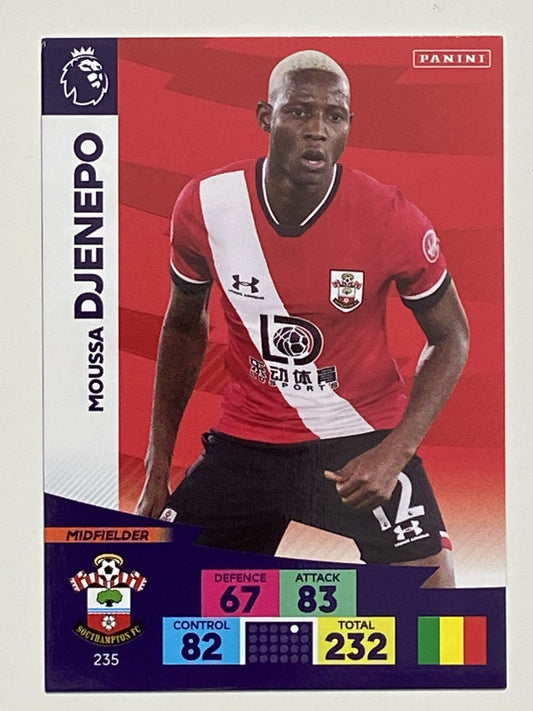 Moussa Djenepo (Southampton) Football Card – Premier League Adrenalyn XL 2020:21