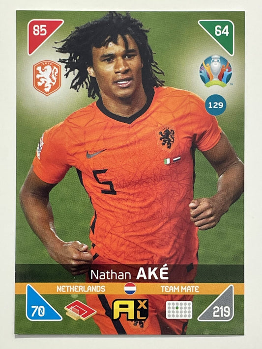 Nathan Ake Team Mates (Netherlands) Football Cards – Euro 2020 Adrenalyn XL