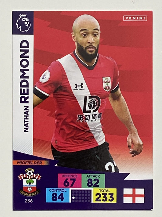 Nathan Redmond (Southampton) Football Card – Premier League Adrenalyn XL 2020:21