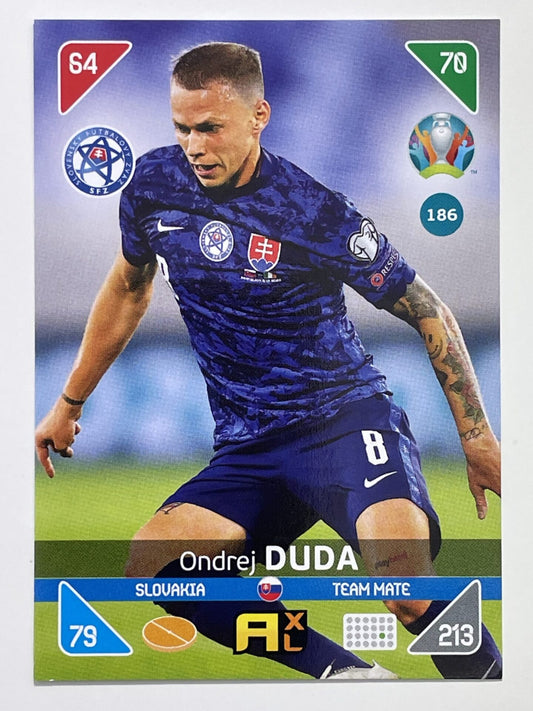 Ondrej Duda Team Mates (Slovakia) Football Card – Euro 2020 Adrenalyn XL
