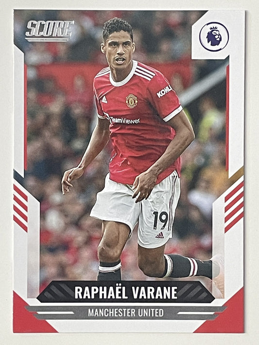 Raphael Varane Manchester United Base Panini Premier League Score 2021 2022