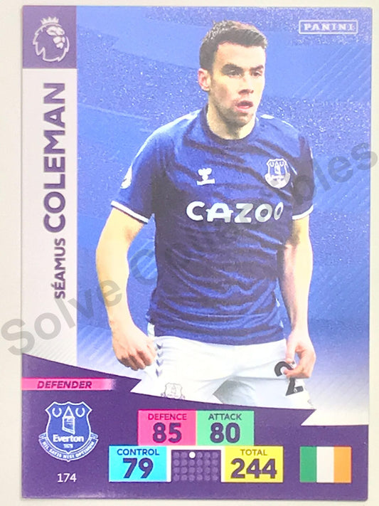 Seamus Coleman (Everton) Football Sticker – Premier League Adrenalyn XL 2020:21