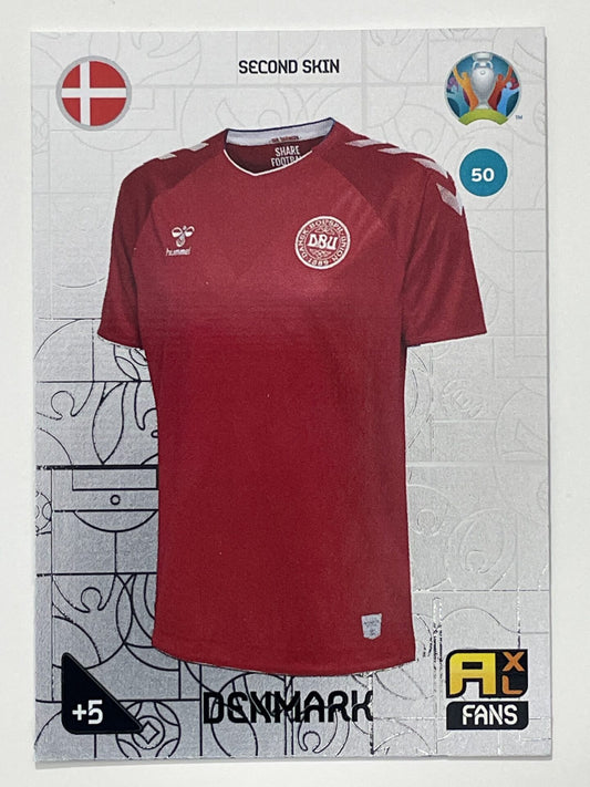 Second Skin Second Skin (Denmark) Football Card – Euro 2020 Adrenalyn XL