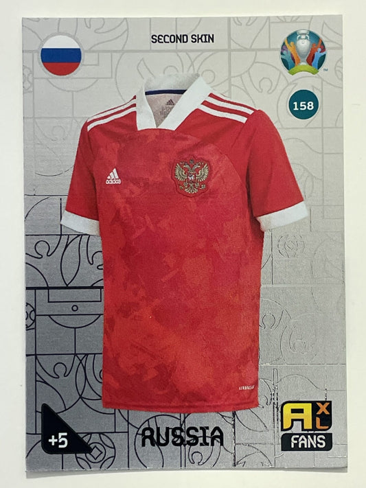 Second Skin Second Skin (Russia) Football Card – Euro 2020 Adrenalyn Xl