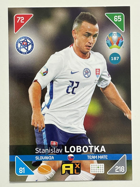 Stanislav Lobotka Team Mates (Slovakia) Football Card – Euro 2020 Adrenalyn XL
