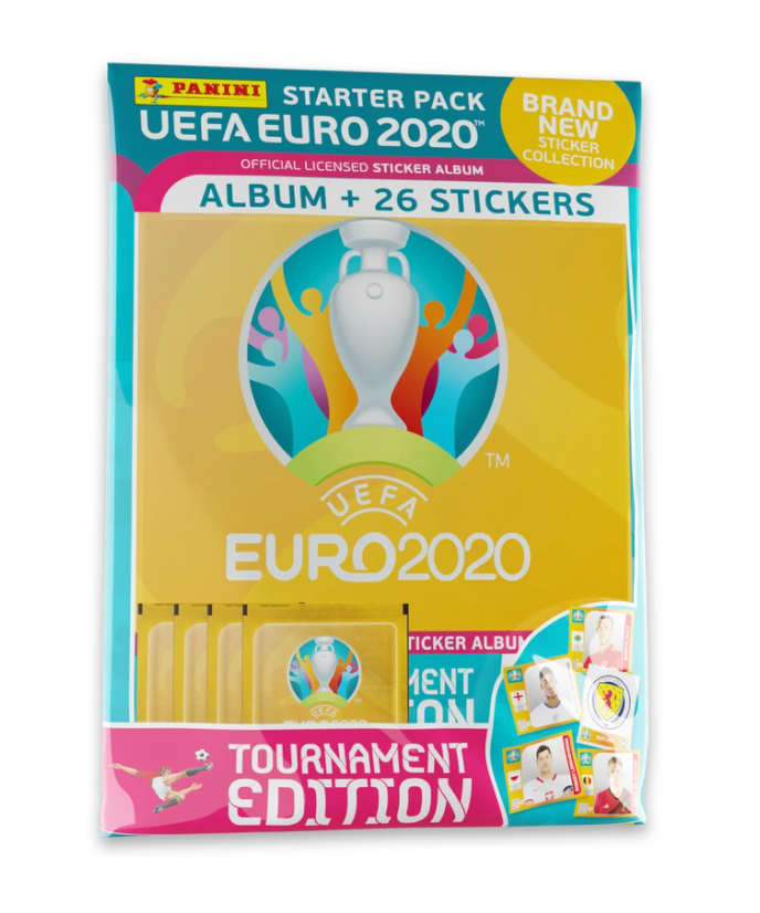 Panini Euro 2020 Tournament Edition Boite de 50 Pochettes de Stickers Panini Euro 2020 Tournament Edition Boite de 50 Pochettes de Stickers