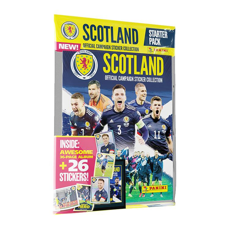 Starter Pack – Scotland Official Campaign Stickers Football