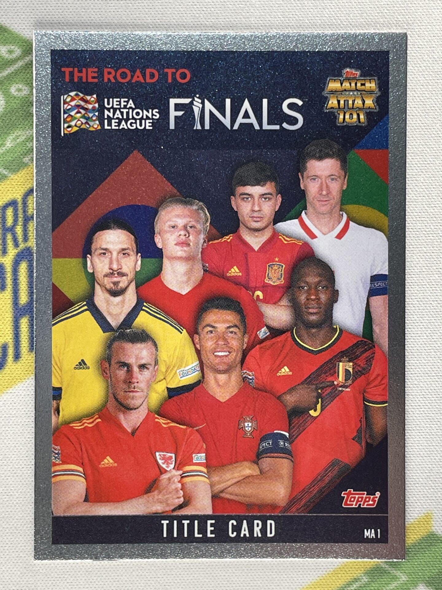 Title Card Topps Match Attax 101 Road to Nations League 2022 Card