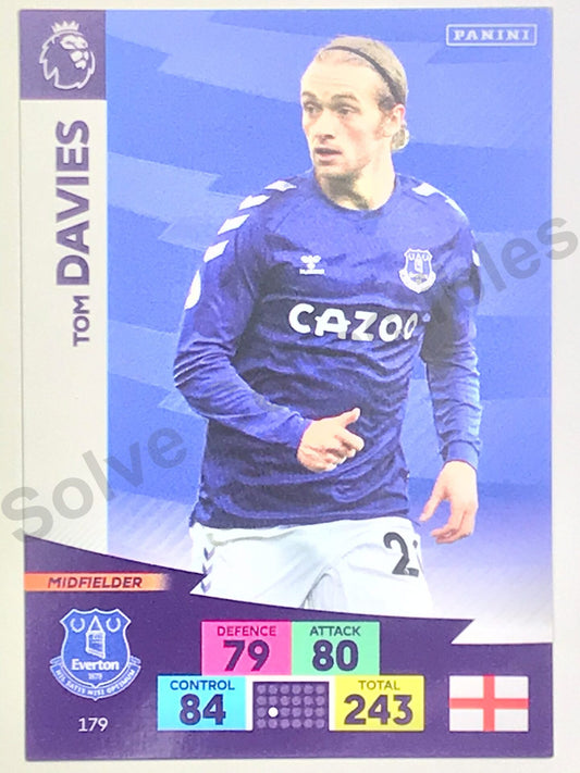 Tom Davies (Everton) Football Sticker – Premier League Adrenalyn XL 2020:21