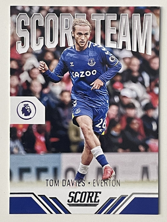 Tom Davies Everton Score Team Panini Premier League Score 2021 2022