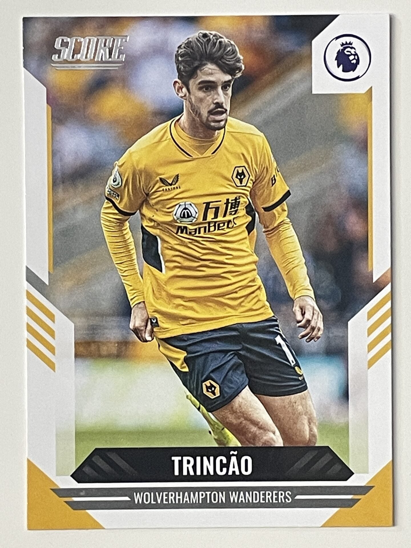 Panini Wolves Base 086 Trincao Wolves Panini Premier League Score 2021/22 – Solve ...