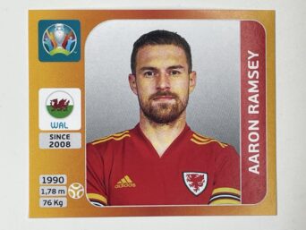 113. Aaron Ramsey (Wales) - Euro 2020 Stickers