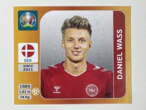 170. Daniel Wass (Denmark) - Euro 2020 Stickers