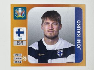 188. Joni Kauko (Finland) - Euro 2020 Stickers