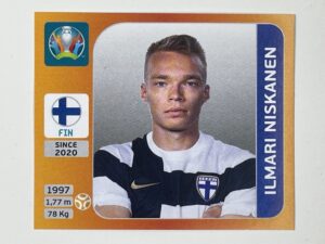 190. Ilmari Niskanen (Finland) - Euro 2020 Stickers
