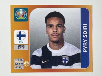 192. Pyry Soiri (Finland) - Euro 2020 Stickers