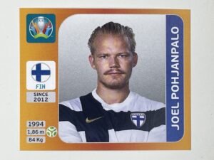 196. Joel Pohjanpalo (Finland) - Euro 2020 Stickers