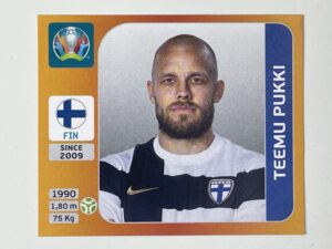 197. Teemu Pukki (Finland) - Euro 2020 Stickers