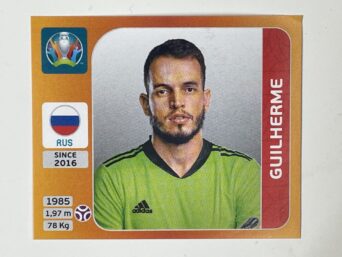 212. Guilherme (Russia) - Euro 2020 Stickers