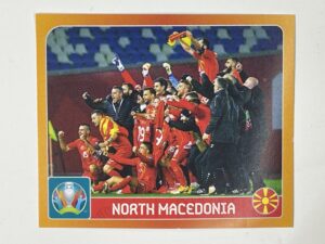 233. Celebrations (North Macedonia) - Euro 2020 Stickers