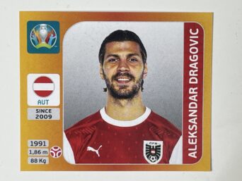 239. Aleksandar Dragovic (Austria) - Euro 2020 Stickers