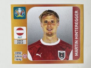 240. Martin Hinteregger (Austria) - Euro 2020 Stickers