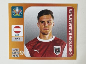 246. Christoph Baumgartner (Austria) - Euro 2020 Stickers