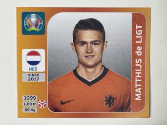 273. Matthijs de Ligt (Netherlands) - Euro 2020 Stickers