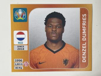 275. Denzel Dumfries (Netherlands) - Euro 2020 Stickers