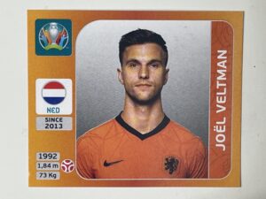 278. Joël Veltman (Netherlands) - Euro 2020 Stickers