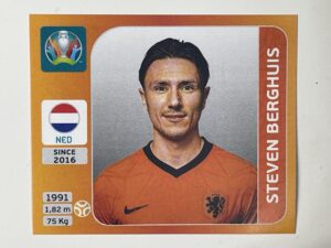 279. Steven Berghuis (Netherlands) - Euro 2020 Stickers
