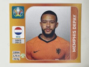 288. Memphis Depay (Netherlands) - Euro 2020 Stickers