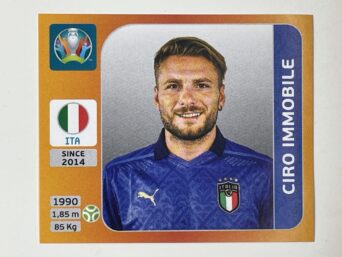 29. Ciro Immobile (Italy) - Euro 2020 Stickers