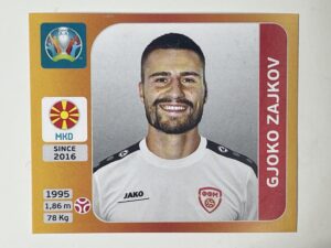 297. Gjoko Zajkov (North Macedonia) - Euro 2020 Stickers