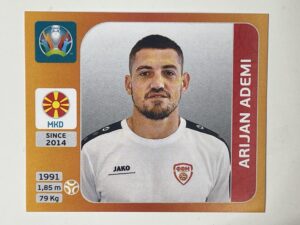 298. Arijan Ademi (North Macedonia) - Euro 2020 Stickers