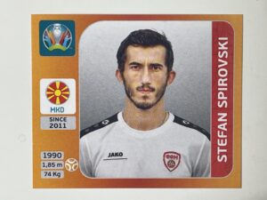 304. Stefan Spirovski (North Macedonia) - Euro 2020 Stickers