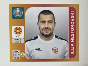 305. Ilija Nestorovski (North Macedonia) - Euro 2020 Stickers