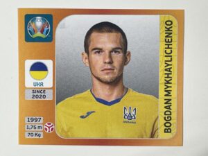328. Bogdan Mykhaylichenko (Ukraine) - Euro 2020 Stickers
