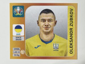340. Oleksandr Zubkov (Ukraine) - Euro 2020 Stickers