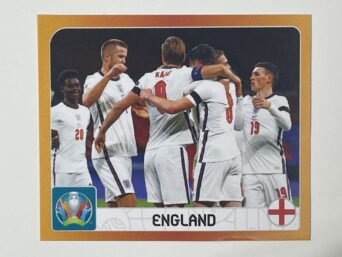 345. Celebrations (England) - Euro 2020 Stickers