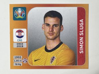 349. Simon Sluga (Croatia) - Euro 2020 Stickers