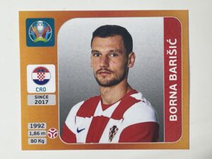 350. Borna Barišić (Croatia) - Euro 2020 Stickers
