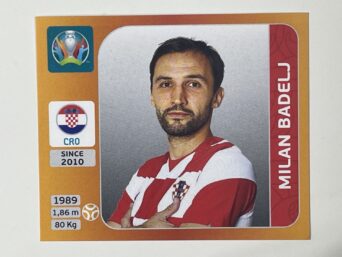 357. Milan Badelj (Croatia) - Euro 2020 Stickers