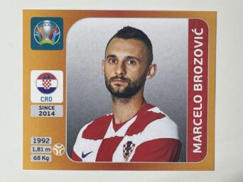 358. Marcelo Brozović (Croatia) - Euro 2020 Stickers
