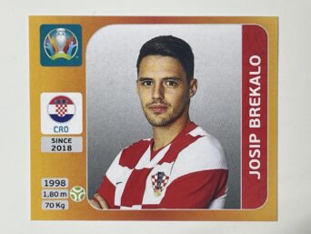 363. Josip Brekalo (Croatia) - Euro 2020 Stickers