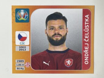 385. Ondřej Čelůstka (Czech Republic) - Euro 2020 Stickers