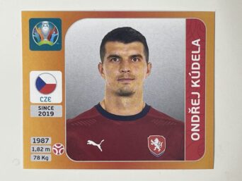 388. Ondřej Kúdela (Czech Republic) - Euro 2020 Stickers