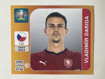 390. Vladimír Darida (Czech Republic) - Euro 2020 Stickers